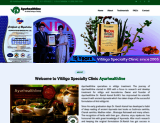 vitiligoleucoderma.com screenshot