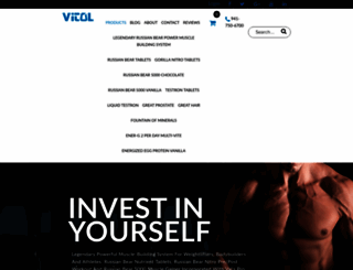 vitolproducts.net screenshot