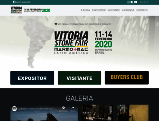 vitoriastonefair.com.br screenshot