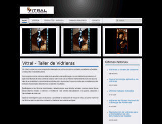 vitral-vidrieras.com screenshot