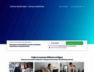 vitrinedebrindes.com.br screenshot