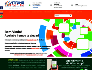 vitrinegrafica.com.br screenshot