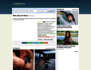 vitruvi.com.clearwebstats.com screenshot