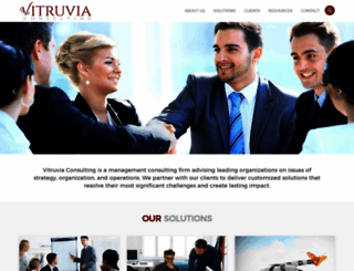 vitruviaconsulting.com screenshot