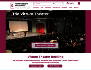 vittumtheater.org screenshot