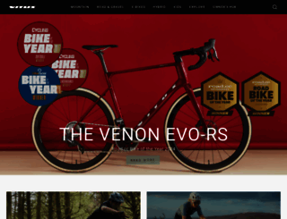 vitusbikes.com screenshot