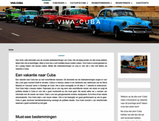 viva-cuba.nl screenshot