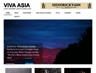 vivaasiamagazine.com screenshot
