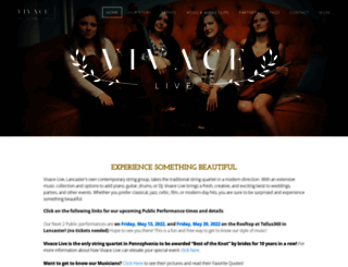 vivacelive.com screenshot
