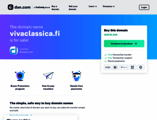 vivaclassica.fi screenshot