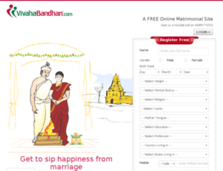 vivahabandhan.com screenshot