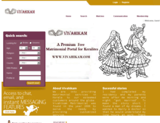 vivahikam.com screenshot
