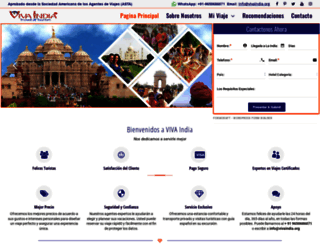 vivaindia.com screenshot