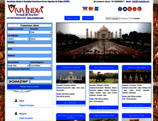 vivaindia.org screenshot