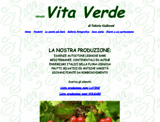 vivaiovitaverde.it screenshot