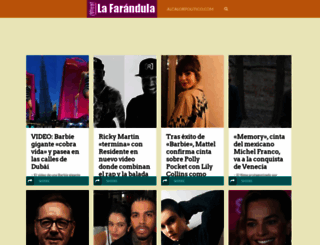 vivalafarandula.com screenshot