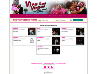 vivalasvegas.photoreflect.com screenshot