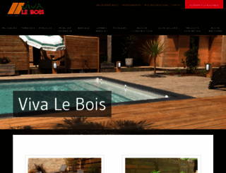 vivalebois.com screenshot