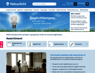 vivalitedaglichtlampen.nl screenshot
