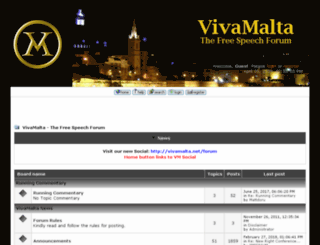 vivamalta.net screenshot