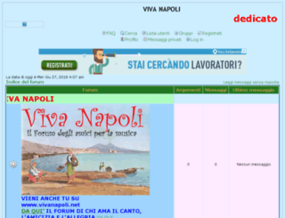 vivanapoli.forumup.it screenshot