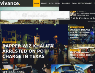 vivance.wizedesign.com screenshot