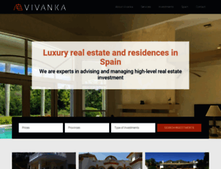 vivanka.com screenshot