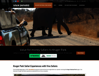 vivasafaris.com screenshot