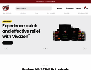 vivazen.com screenshot