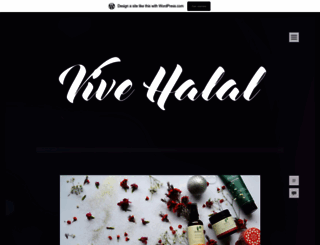 vivehalal.wordpress.com screenshot