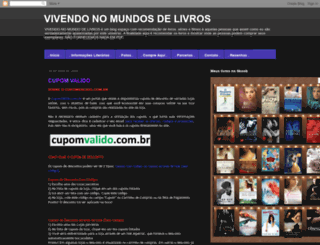 vivendonomundodelivros.blogspot.com.br screenshot