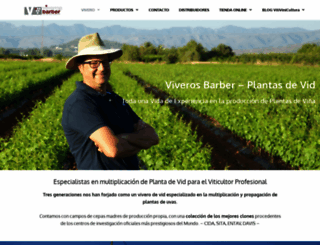 viverosbarber.com screenshot