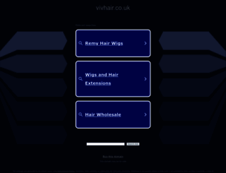 vivhair.co.uk screenshot