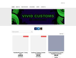 vividcustoms.co.uk screenshot