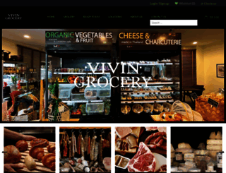vivingrocery.com screenshot