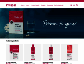 viviscal.com screenshot