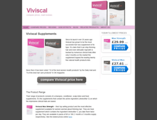 viviscal.evershop.co.uk screenshot