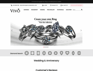 vivodiamonds.com screenshot