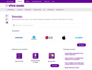 vivodicas.vivo.com.br screenshot