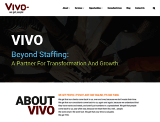 vivoinc.com screenshot