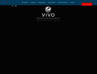 vivoresorts.com screenshot