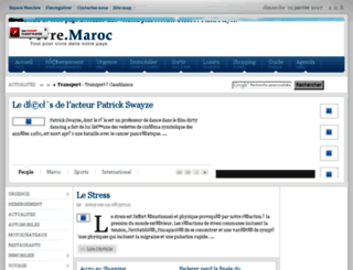 vivre-maroc.com screenshot