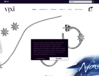 vixijewellery.co.uk screenshot