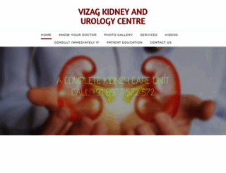vizagkidneyandurocare.com screenshot