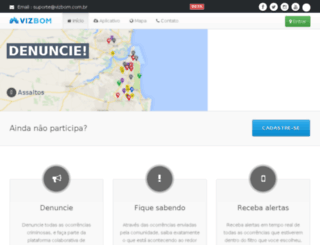 vizbom.com.br screenshot