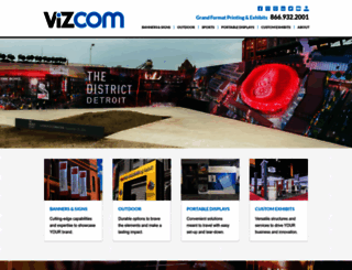 vizcommedia.com screenshot