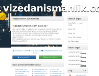 vizedanismanlik.com screenshot