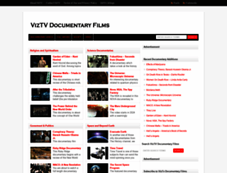 viztvdocumentaryfilms.com screenshot