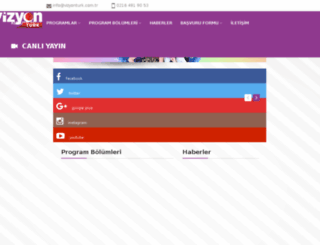 vizyonturk.com.tr screenshot