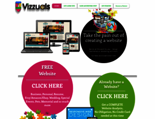 vizzuals.com screenshot